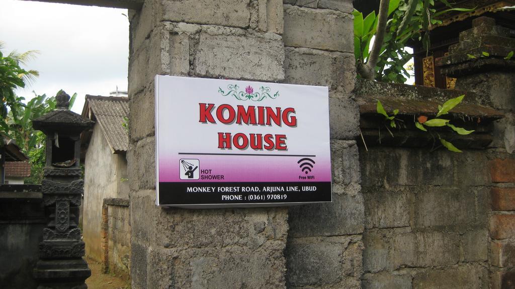 Koming House Ubud Buitenkant foto