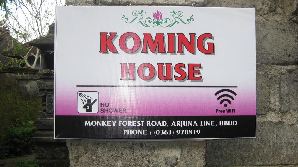 Koming House Ubud Buitenkant foto